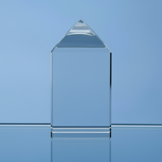 10cm Optical Crystal Mini Tower Rectangle