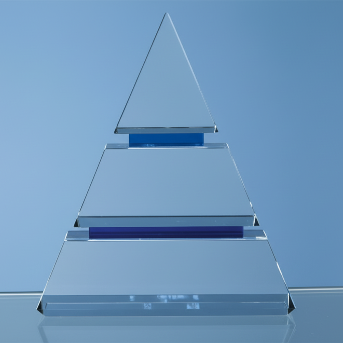 crystal awards pyramid