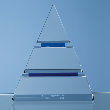 crystal awards pyramid