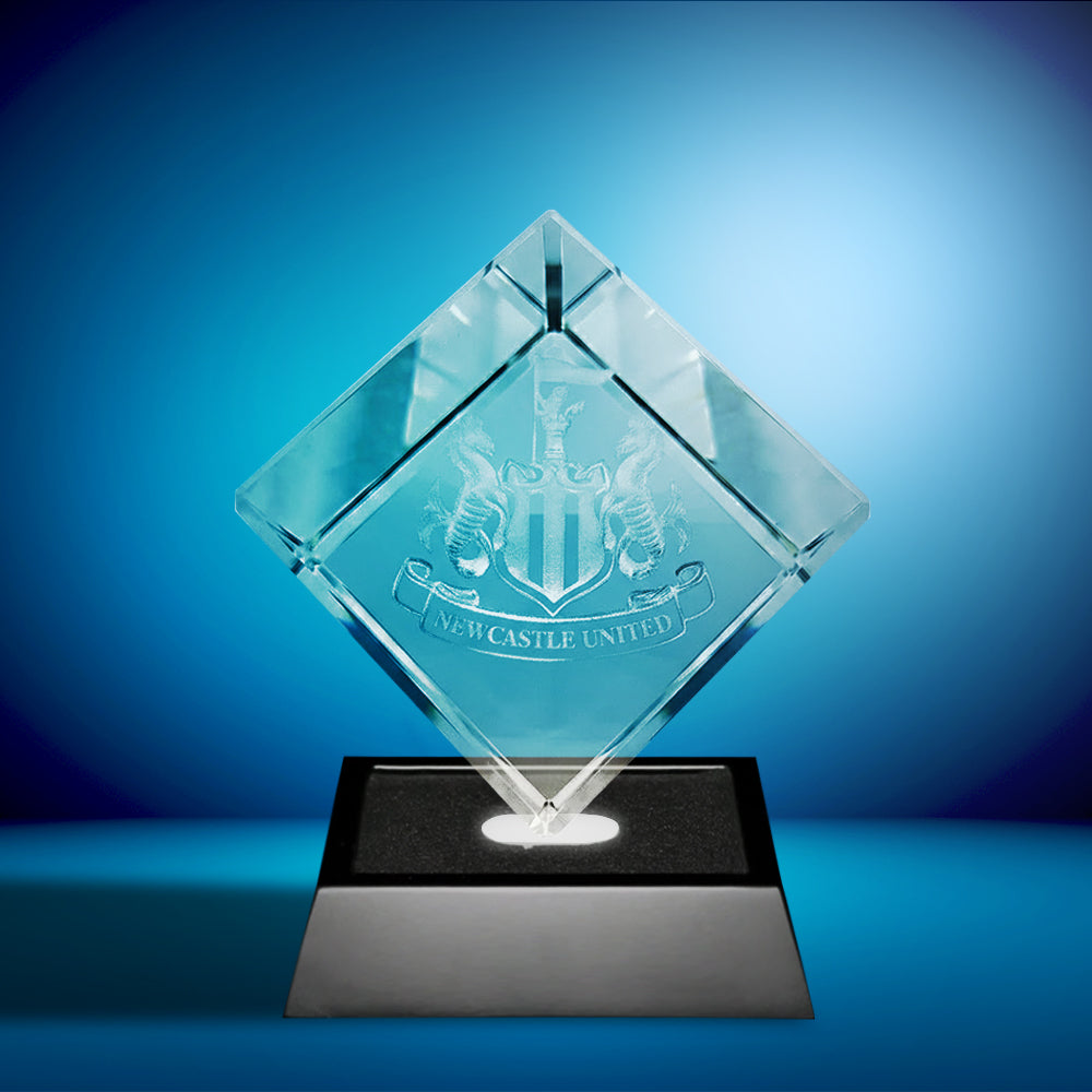 3D Diamond Crystal Cube Award