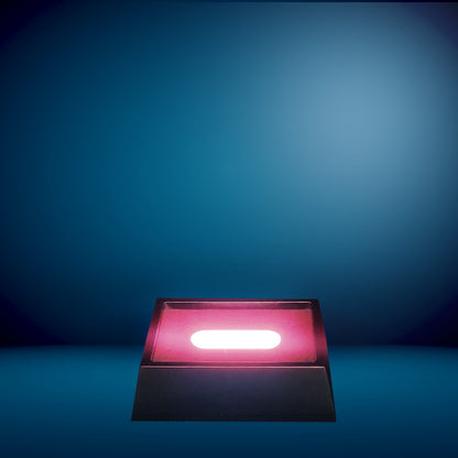 Mini LED Light Base for 3d Crystal - Wood