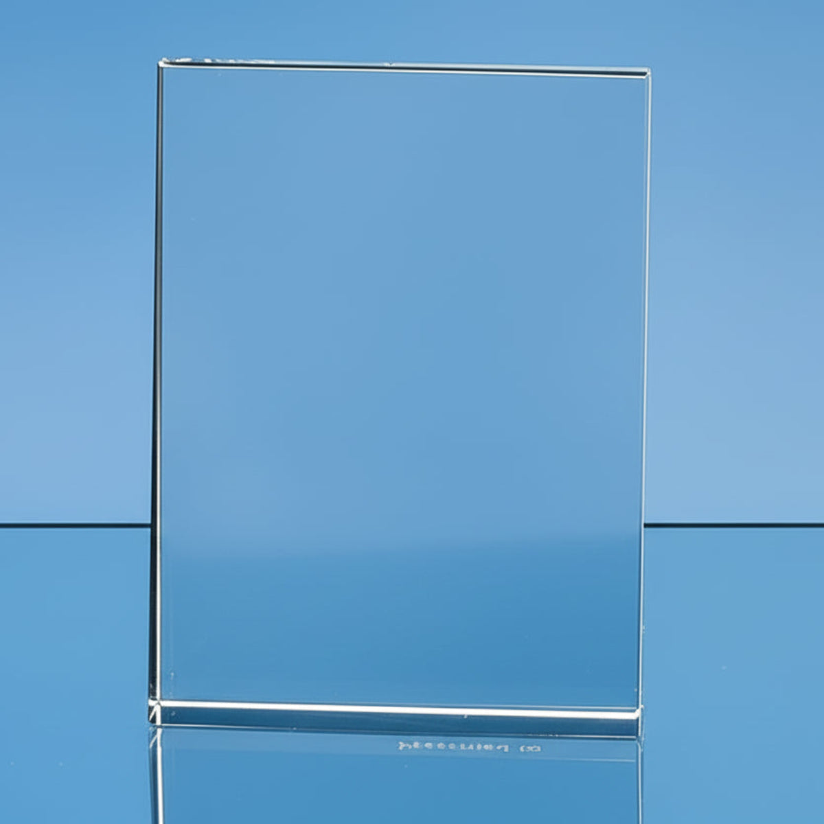 15cm Optical Crystal Vertical Wedge Award